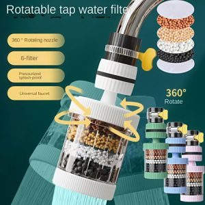 360 Degree Rotatable 6 Layers Water Tap