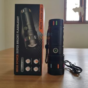 Sanford Super Bright Flashlight-(18650 mah)
